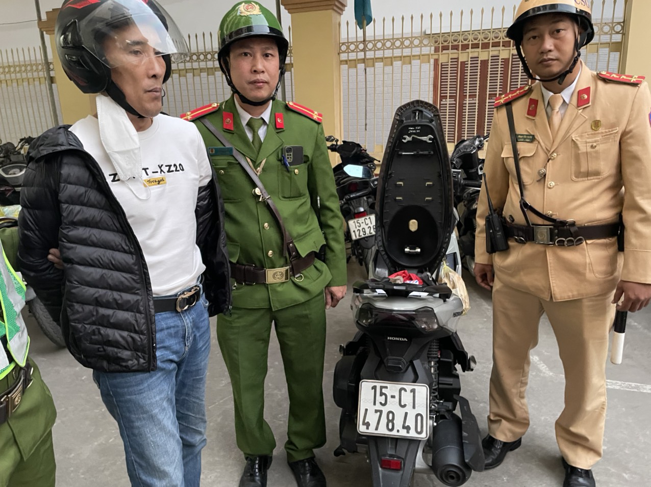 Đội Cảnh sát giao thông - trật tự Công an quận Hồng Bàng: Truy bất đối tượng tàng trữ trái phép chất ma túy